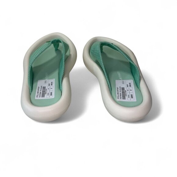 Stella McCartney Mint Green Air Slide Flip Flop Sandals - SIZE Left 37, Right 36 - Picture 3 of 14